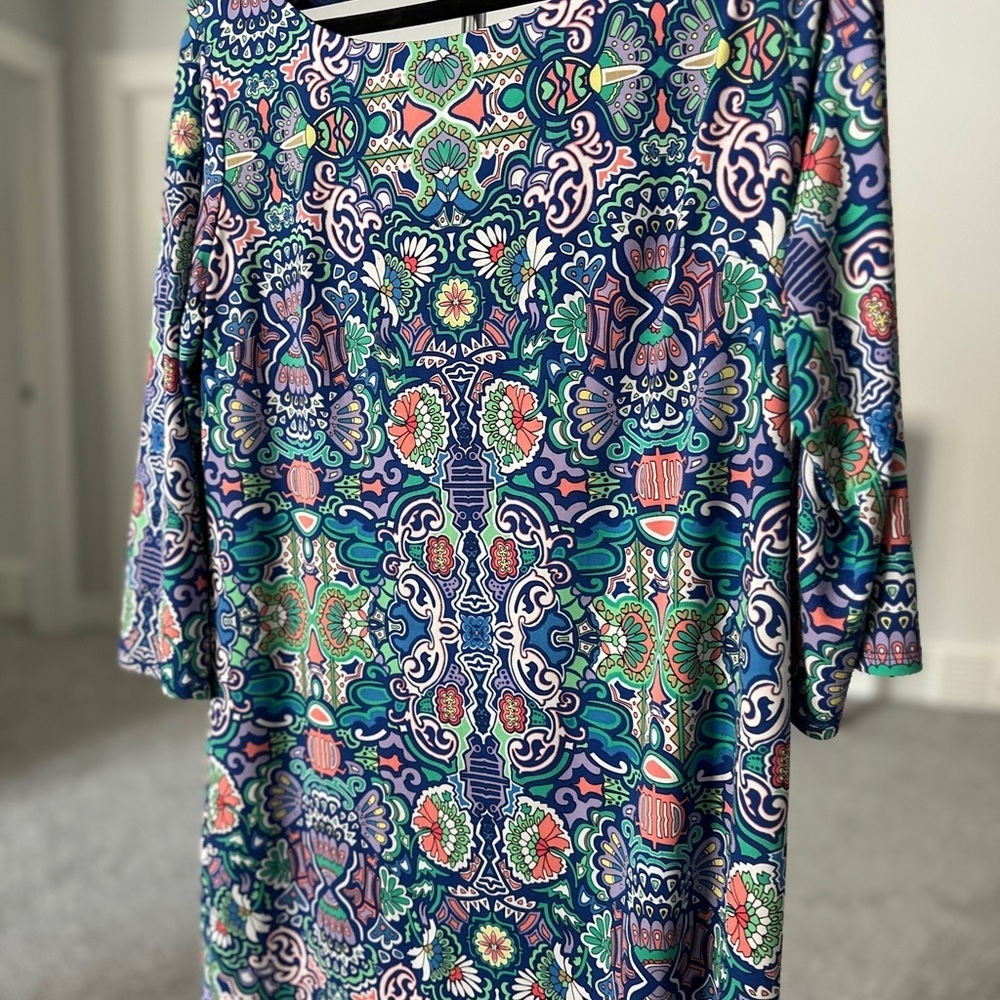 Laundry By Shelli Segal Vibrant Dress | Designed in LA | Large | - Picture 3 of 9